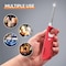 Lavish 2 Pcs Gas Lighter With Safety Lock Color Red