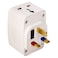Oshtraco 3-Way UK Multi Adaptor White