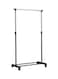 Single Pole Clothes Rack Silver