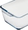 Flamingo Loaf Dish Rect, Clear, 1 Liter, FL3600Gb