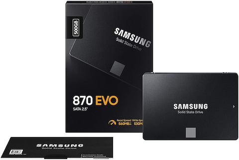 SAMSUNG MZ-77E500BW 870 Evo 560MB-520MB/s Sata3 2.5&quot; SSD - 500GB