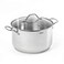 Tefal Intuition Casserole With Lid Silver 28cm