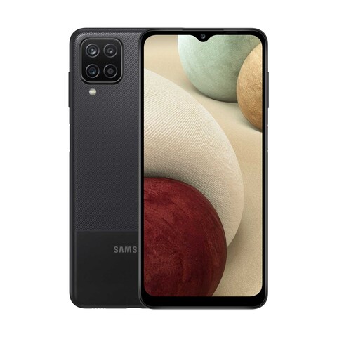 Samsung Galaxy A12 - 6.5-inch 64GB/4GB Dual SIM Mobile Phone - Black