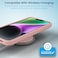 Remson Mag-X Magnetic Hybrid Protective Silicone Case Military Grade Protection For iPhone 14 (Pink)
