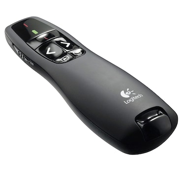 Logitech R400 Presenter Laser Pointer Black