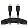 Belkin BoostCharge USB-C to USB-C Fast Charger Cable, Black, 2m