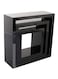 Generic 3-Piece Wall Shelves Black