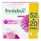 FRESHDAYS N/SCENTED 72S