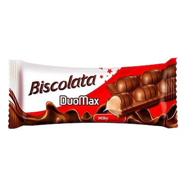 Biscolata Duomax Milky Chocolate Coated Wafer 44g