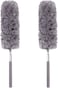 2Pcs Microfiber Dust brush Adjustable Stretch Extend Feather Duster Static Dusting Household Cleaning Brush Supplies