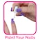 CrazArt Shimmer N Sparkle Manicure Kit With Nail Dryer, Nail Polish, Mixing Tray, Press-On Nails, Nail Stickers And Nail File