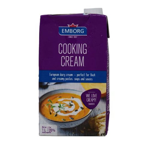 Emborg UHT Cooking Cream 1L