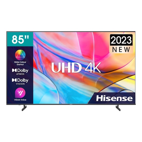 Hisense Class A7 Series 85-Inch 4K UHD Smart LED TV 85A7K Black