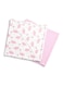 Moon Bamboo Muslin Wrap Swaddle Plain And Flamingo Print
