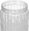 Royalford Rf10074 500ml Christy Clear Canister - Portable &amp; Stackable Design, Transparent Body With Tight Lid, Perfect For Preserving Snacks, Chocolate Bars, Coffee Beans, Cookies, Cereals &amp; More