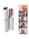 Generic Facial Hair Removal Epilator White/Rosegold