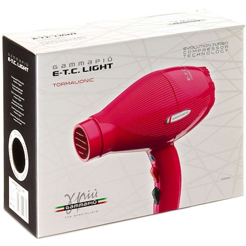 Gamma Piu Hairdryer E.T.C Light Funchsia Hollywood 2100 W