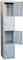 Galaxy Design Four Door Metal Locker Cabinet With Plastic Handle Grey Color Size (L x W x H) 45 x 45 x 183 Cm Model - GDF-4T. No Installation included &amp; No Warranty