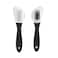 Silver Nubuck 4 Sides Shoe Cleaner Brush 1 Piece