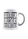 muGGyz Printed Quote Coffee Mug White 325ml