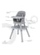 Moon 6-In-1 High Chair Dining Booster Seat Baby Feeding Chair Study Desk Block Toy Table Removable Tray