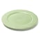 Fissman Ceramic Plate  Green Crackle Green