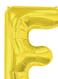 North Star E Letter Shape Foil Balloon 16Inch