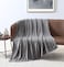 Generic Love's Cabin Flannel Fleece Blanket Throw Size Grey Throw Blanket For Couch, Extra Soft Double Side Fuzzy &amp; Plush Fall Blanket, Fluffy Cozy Blanket (Lightweight, Non Shedding)