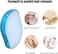 True Crystal Hair Eraser, Magic Hair Removal Eraser, Painless Crystal Hair Remover Tools, Soft Smooth Skin Fast & Easy Crystal Hair Removal for Men and Women (Blue)