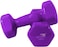 Vinyl Dumbbells Set EM-9219-3 3KG x2 Non-Slip Weights for Women, Yoga &amp; Fitness Workouts