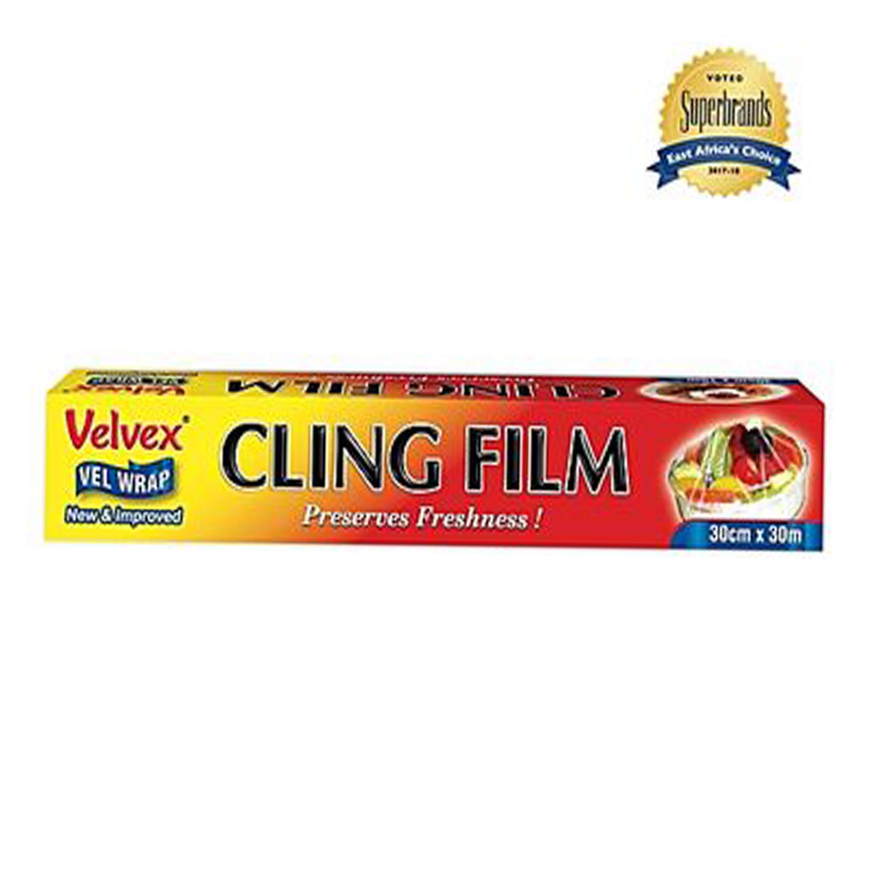 Velvex Cling Film  30 cm x 30 mt