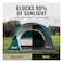 Coleman Skydome Dark Room Technology Tent for 4 People 8x7ft