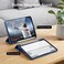 HYX New iPad 10th Generation Case 10.9 Inch 2022 with Pencil Holder, Soft TPU Back Smart Trifold Stand Case [Support Touch ID and Auto Wake/Sleep], Cover for 2022 iPad 10th Gen 10.9 inch, Blue
