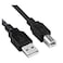2B Dc017 USB Connecting Printer Cable - 3m - Black