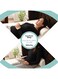 Moon Everlasting Comfort Bolster Pillow For Legs - Firm Foam Half Moon Pillow - Soft Breathable Cover