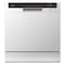 Midea 8 Place Portable Dishwasher WQP83802F Silver