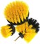 3Pcs Electric Scrubbing Cleaning Kit for Tiles Sinks Bathtubs Bathrooms Kitchens And Cars