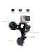 Generic - Tri-Cup Action Camera Suction Cup Mount Black