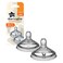 Tommee Tippee Closer To Nature Fast Flow Teats Clear Pack of 2