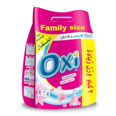 Oxi Brite Automatic Detergent Powder with Fine Fragrance - 6 KG