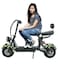 Megawheels Mini Coco Harley Fat tyre Electric scooter with Removable Battery-ARMY GREEN