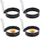 Egg Ring,Round Professional Pancake Mold 4 Pcs