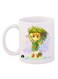 The Legend Of Zelda Printed Coffee Mug White/Green/Yellow 12ounce