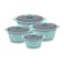 Selvel Diamond Hotpot Set 1L+1.5L+2L+3L 4 PCS Assorted Color