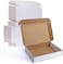 Lavish Premium Quality White Gift Carton Boxes. 33 X 26 X 6 cm, For Festival Gift, Wedding, Christmas Birthday [25-Units]