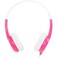 ONANOFF BP-CO-PINK-01-K BuddyPhones - Connect On-Ear Wired Headphones - For Kids Portable Heads