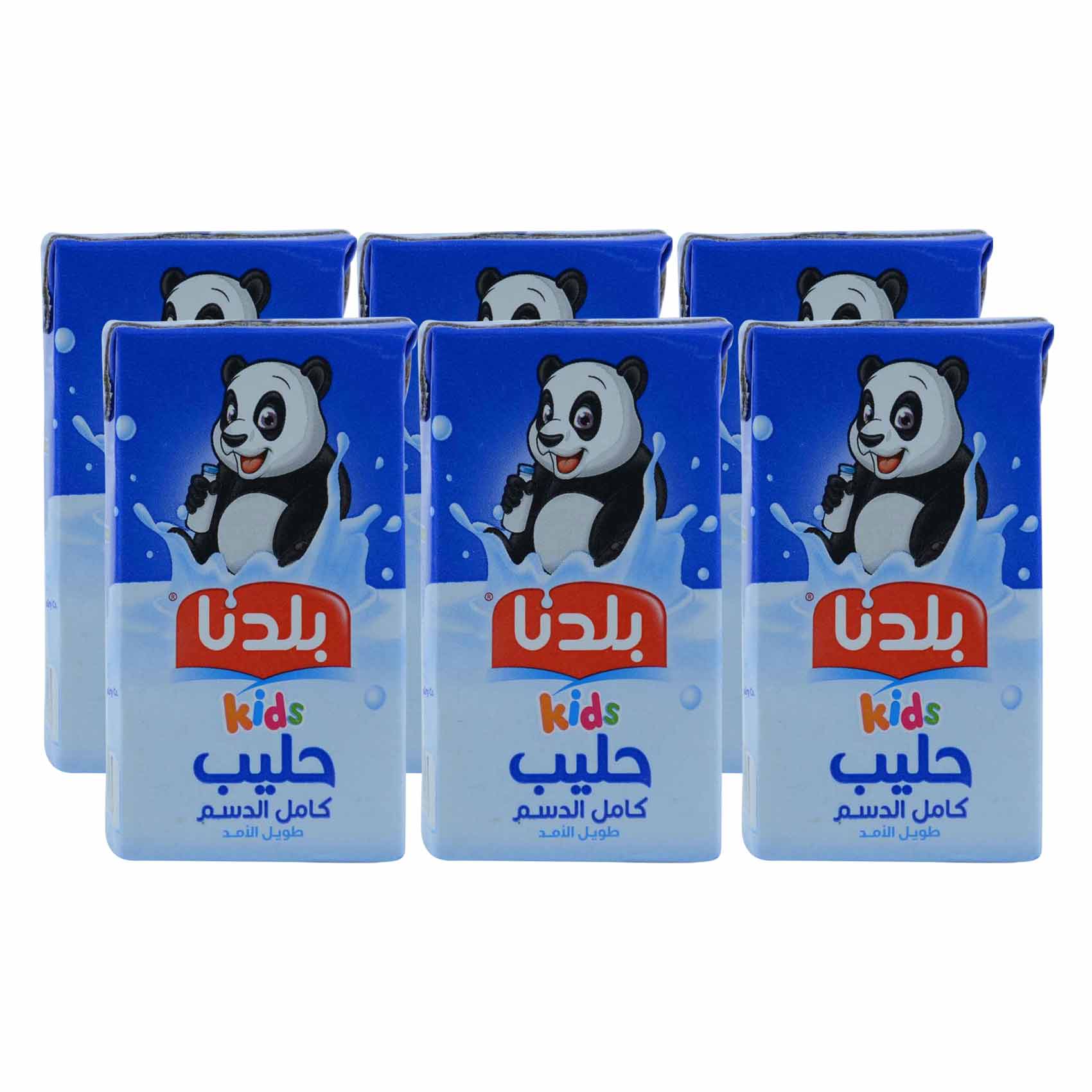 Baladna Milk Kids Full Cream 125 Ml 6 Pieces