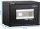 Rubik Safe Box Document Size With Digital Lock and Override Key For Home Office Shop Business RB-25EP (25x35x25cm, Black)