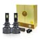 Tobys TF150 H13 2 Pieces 300W/Pair Original Tested LED Headlight Bulb Assembly 30000 Lumens 150W/Piece Xtreme Bright With Color Temperature 6500K