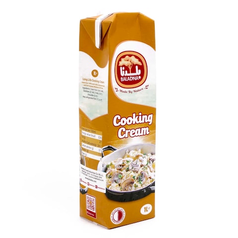 Baladna Long Life Cooking Cream 1L